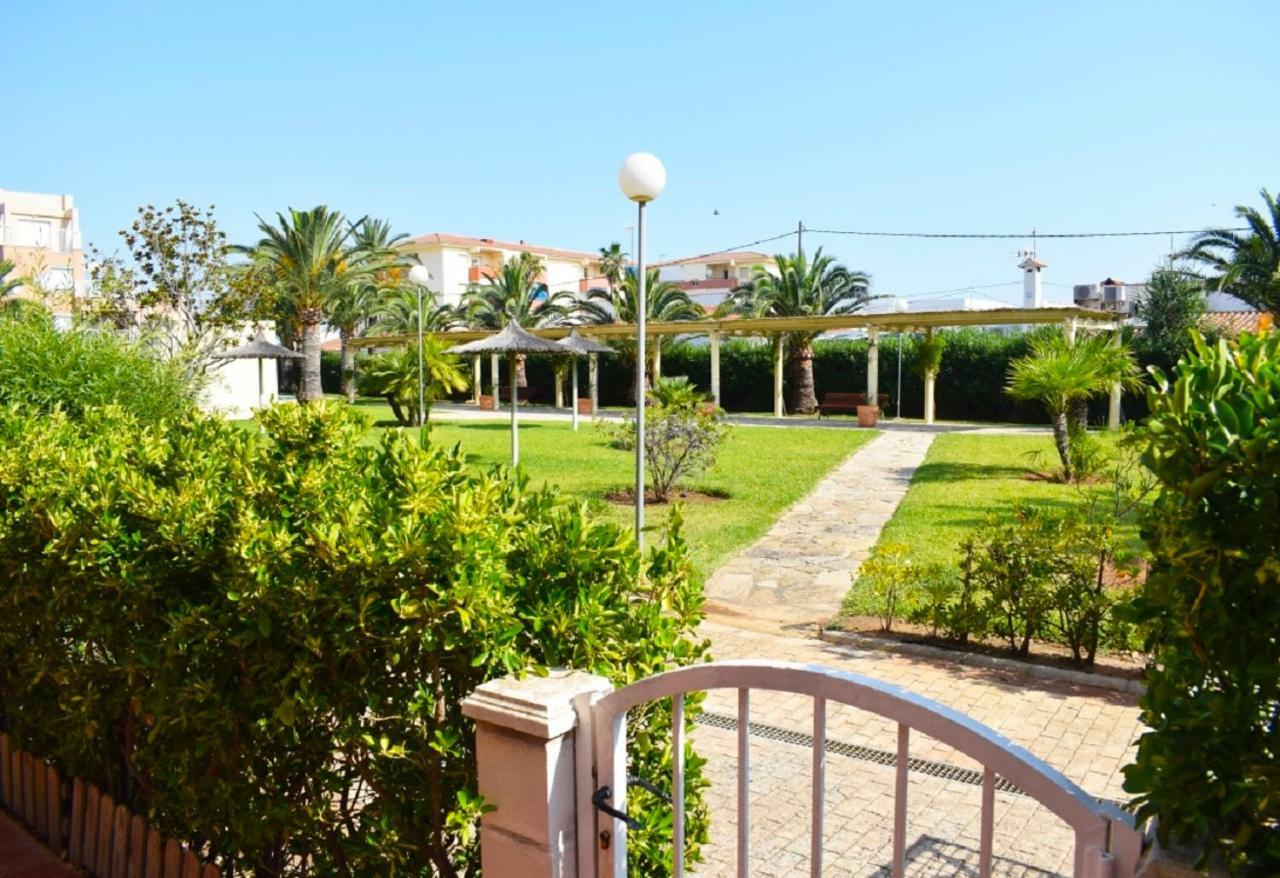 Apartamento Bajo Terraza Acceso Piscina Y 1ª Linea Playa Las Marinas Denia Eksteriør bilde