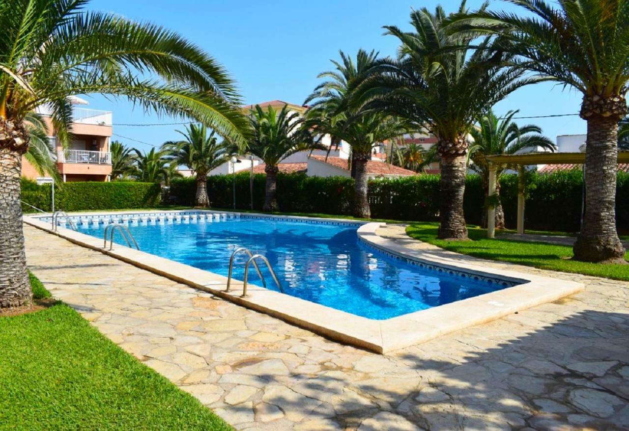 Apartamento Bajo Terraza Acceso Piscina Y 1ª Linea Playa Las Marinas Denia Eksteriør bilde